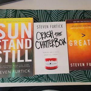 Greater - Crash the Chatterbox - Sun Stand Still Book  Bundle by Steven Furtick